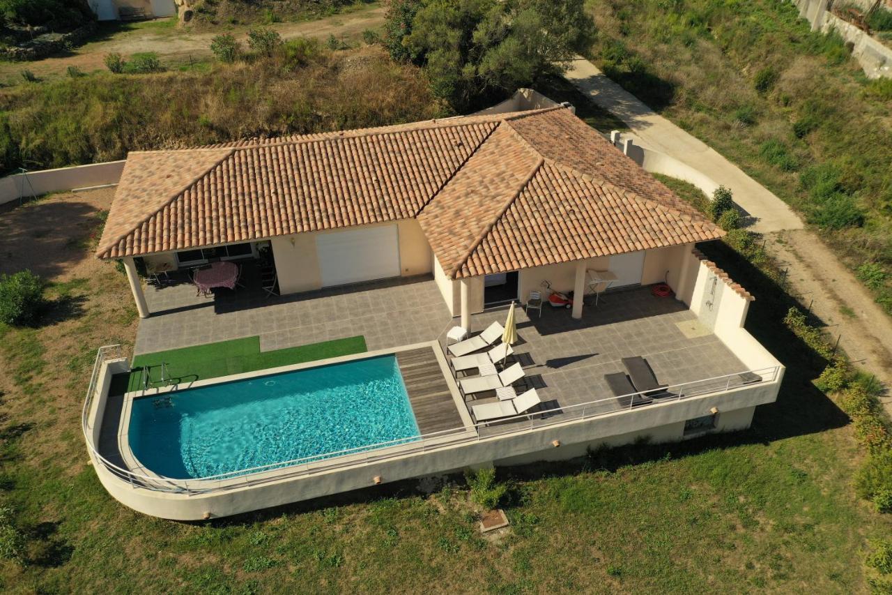 Villa Climatisee Avec Piscine Sari-Solenzara Zewnętrze zdjęcie